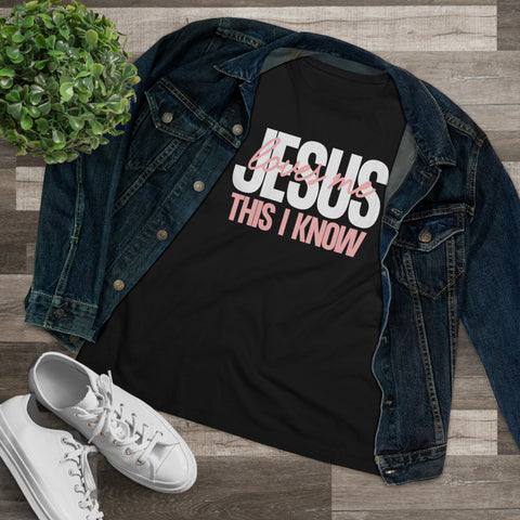 JESUS LOVES ME - Women's Premium Tee