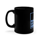 MAN OF GOD - 11oz Black Mug