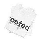 ROOTED IN CHRIST — Inspirational Christian Faith Tee
