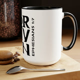 FORGIVEN - Two-Tone Coffee Mug, 15oz