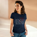 REDEEMED - Women's Midweight Cotton Tee