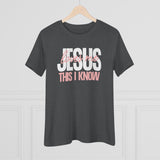 JESUS LOVES ME - Women's Premium Tee