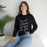 JESUS & COFFEE  - Unisex Heavy Blend™ Crewneck Sweatshirt