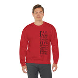 THE WAY - Unisex Heavy Blend™ Crewneck Sweatshirt