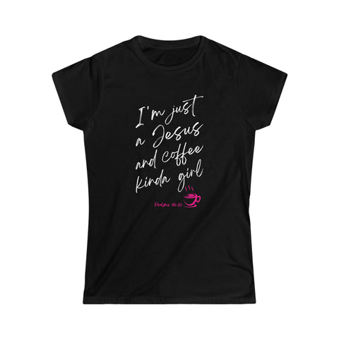 JESUS & COFFEE Women's Softstyle Tee