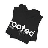 ROOTED IN CHRIST — Inspirational Christian Faith Tee