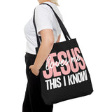 JESUS LOVES ME (2 SIDED) - Tote Bag (AOP)