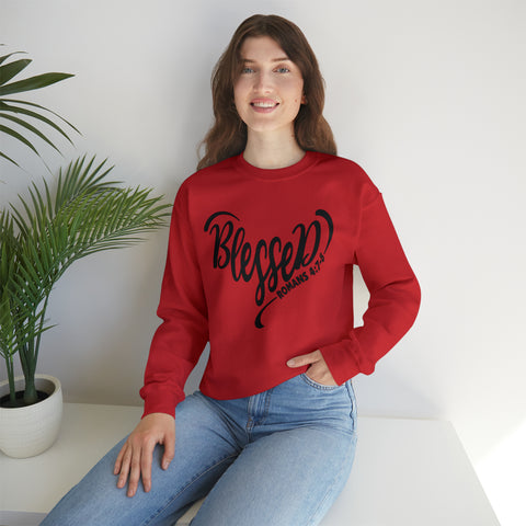 BLESSED  - Unisex Heavy Blend™ Crewneck Sweatshirt