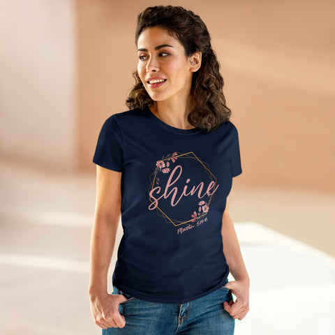 SHINE - Women's Midweight Cotton Tee