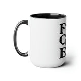 FORGIVEN - Two-Tone Coffee Mug, 15oz