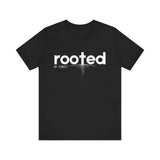 ROOTED IN CHRIST — Inspirational Christian Faith Tee
