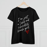 JESUS & CHOCOLATE - Women's Midweight Cotton Tee