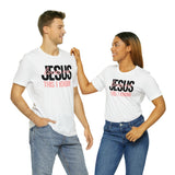 JESUS LOVES ME (2-sided) Unisex Jersey Short Sleeve Tee