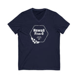 Unisex Jersey Short Sleeve V-Neck Tee