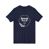 Unisex Jersey Short Sleeve V-Neck Tee