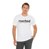 ROOTED IN CHRIST Christian T-Shirt |  Colossians 2:6-7 Faith Shirt | Inspirational Jesus Tee