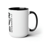 FORGIVEN - Two-Tone Coffee Mug, 15oz