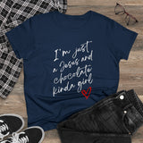 JESUS & CHOCOLATE - Women's Midweight Cotton Tee