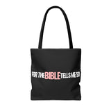 JESUS LOVES ME (2 SIDED) - Tote Bag (AOP)