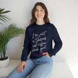 JESUS & COFFEE  - Unisex Heavy Blend™ Crewneck Sweatshirt